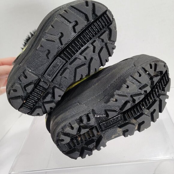 Sorel Kids Boys Winter Commander Boots Black Snow Insulated Sledding Toddler 6 - Picture 7 of 7